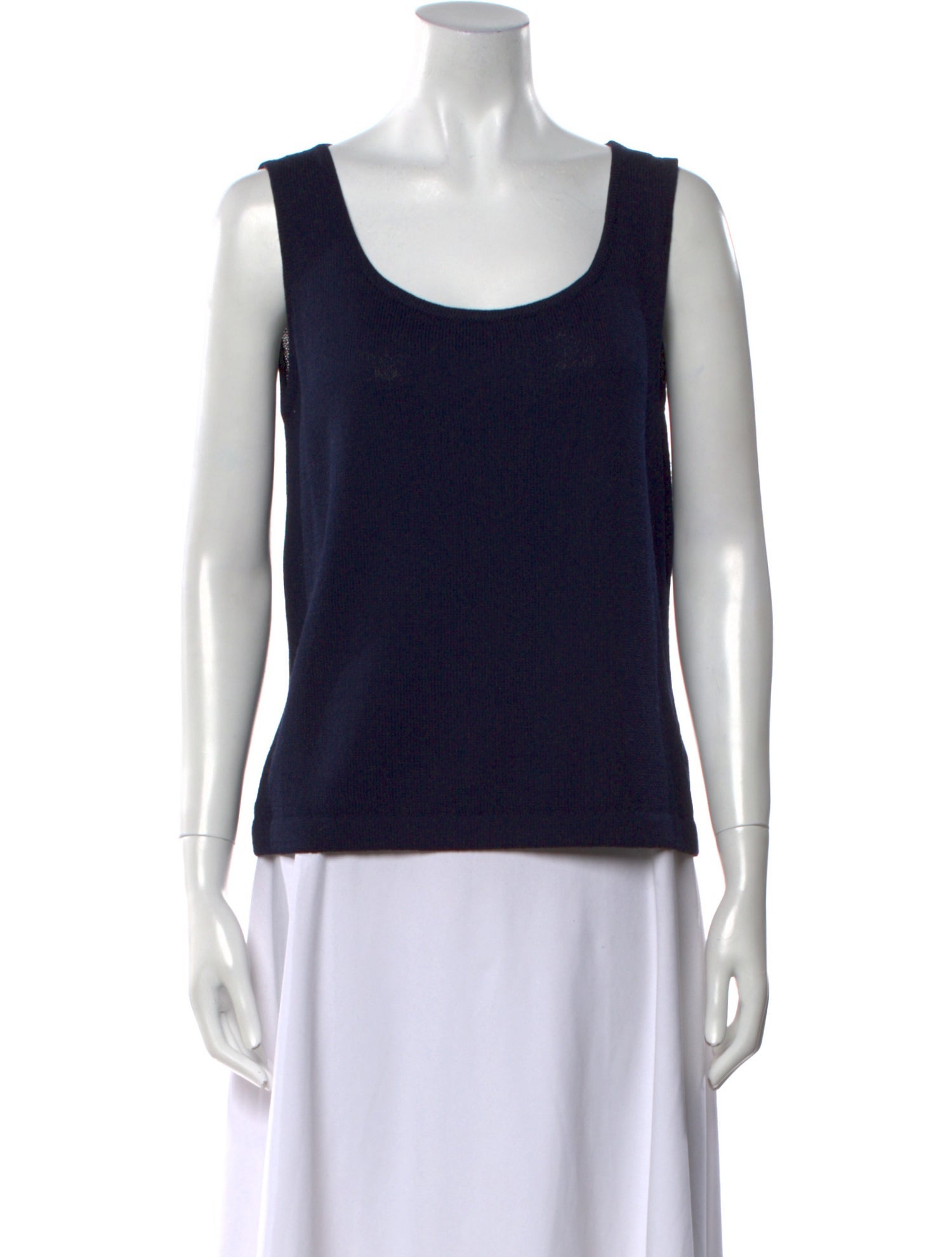 St. John Scoop Neck Sweater