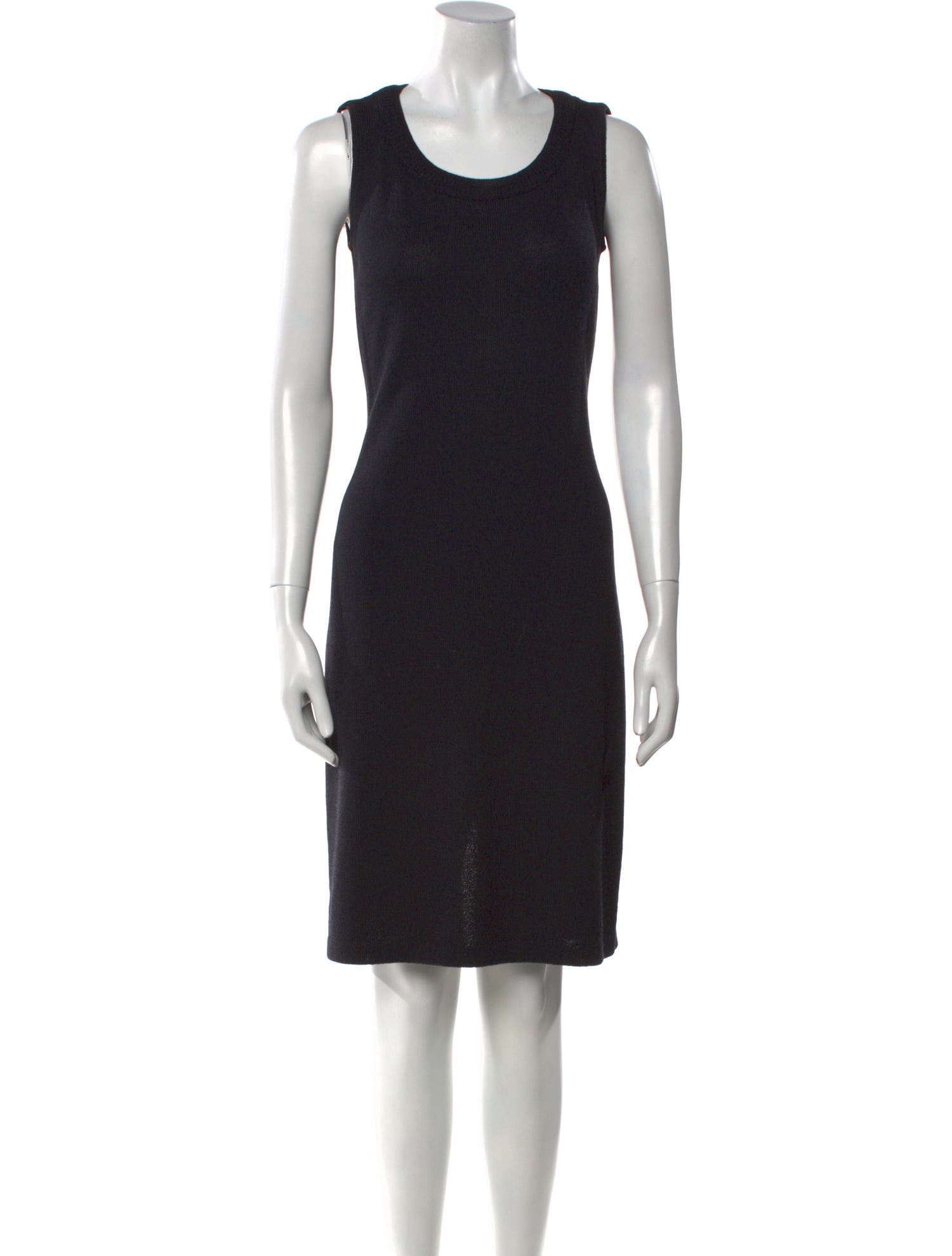 St. John Wool Knee-Length Dress