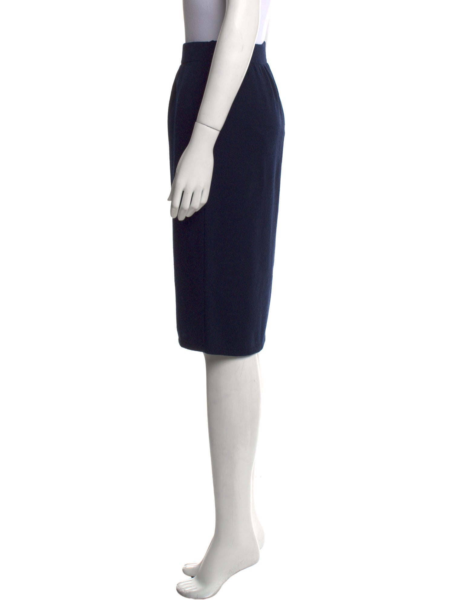 St. John Wool Knee-Length Skirt