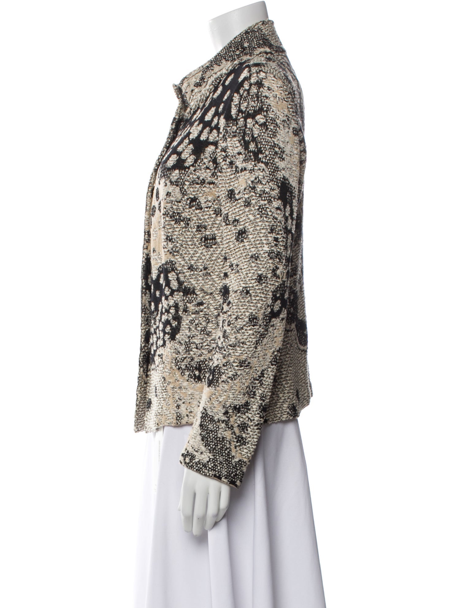 St. John Tweed Pattern Evening Jacket