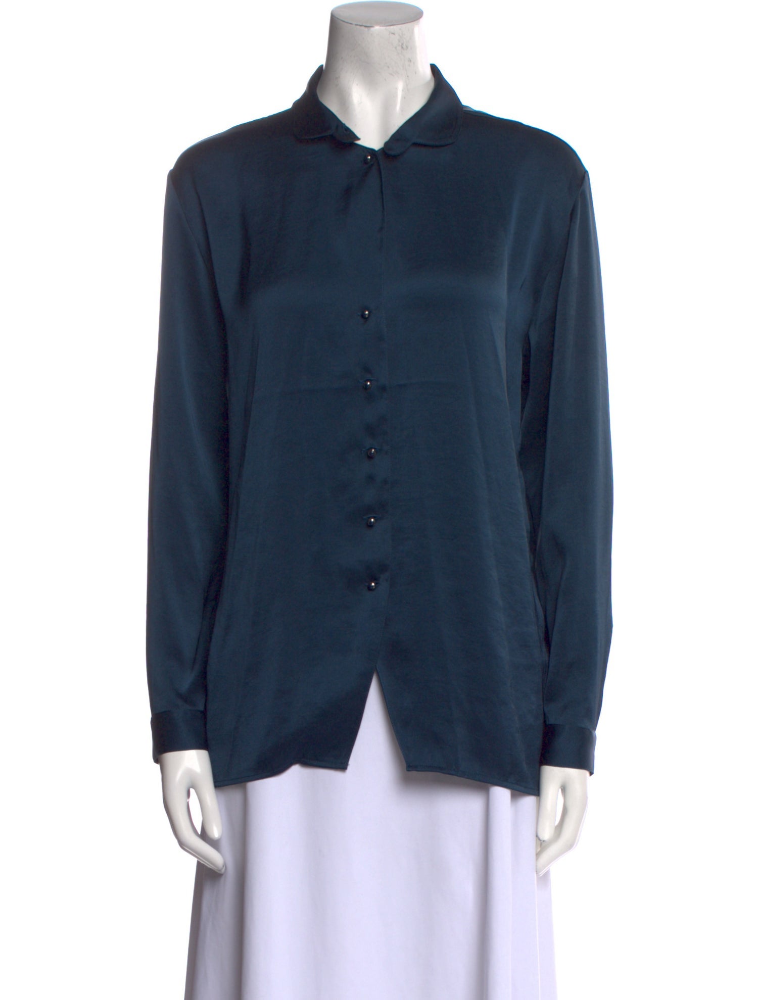 St. John Long Sleeve Button-Up Top w/ Tags