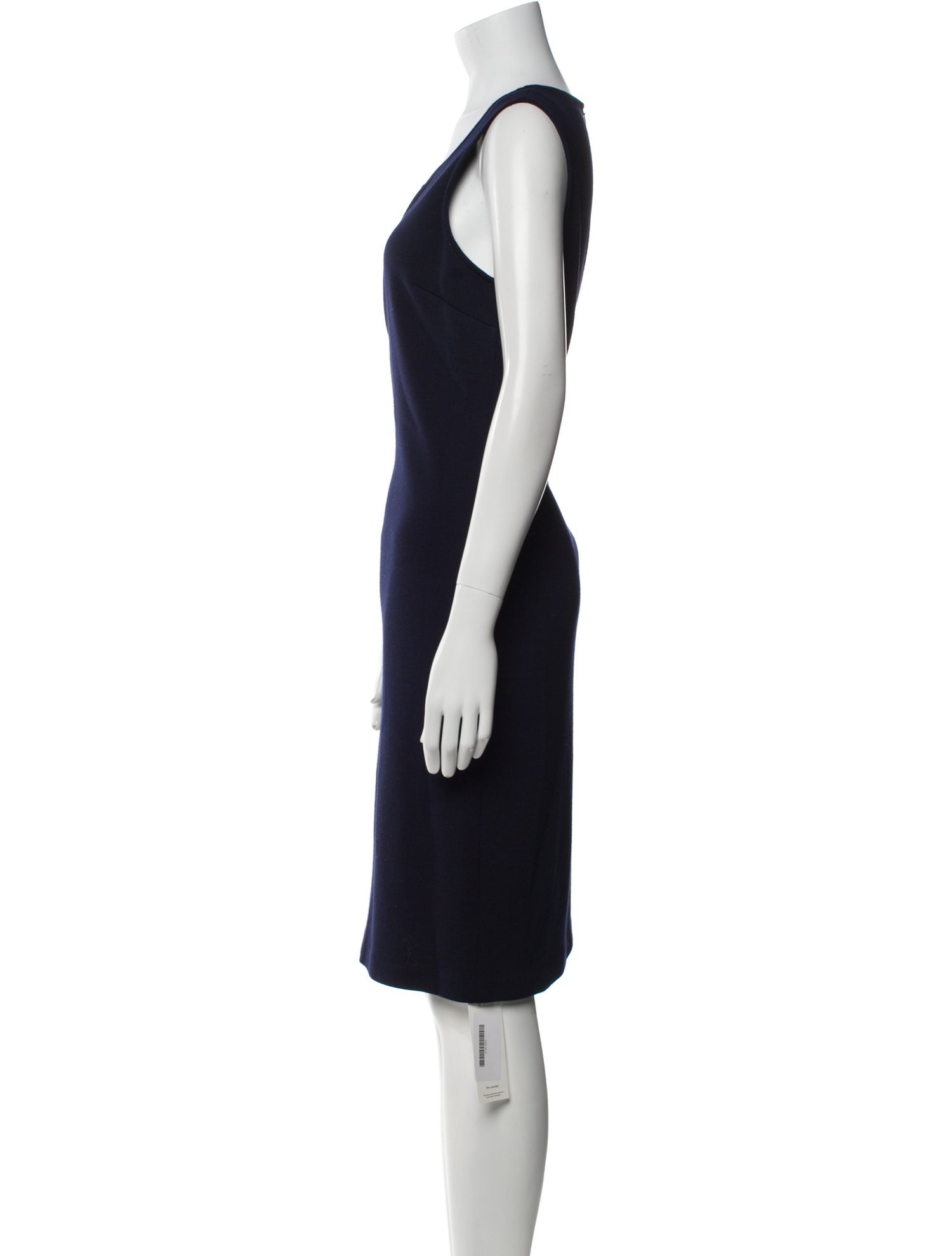 St. John Wool Knee-Length Dress
