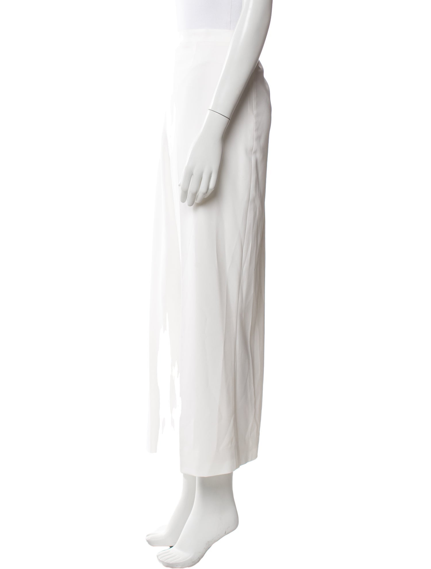 St. John Silk Wide Leg Pants