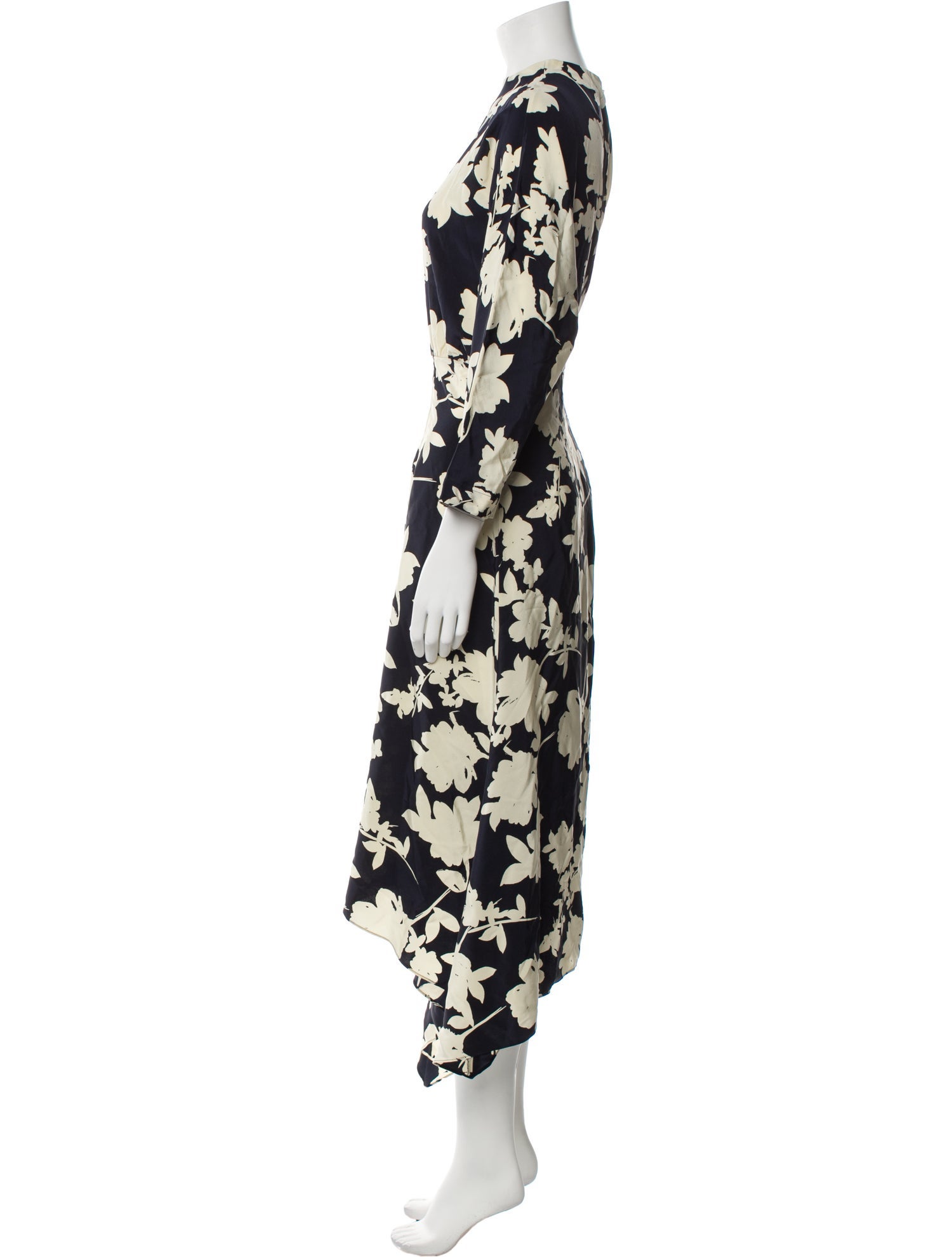 St. John Silk Long Dress