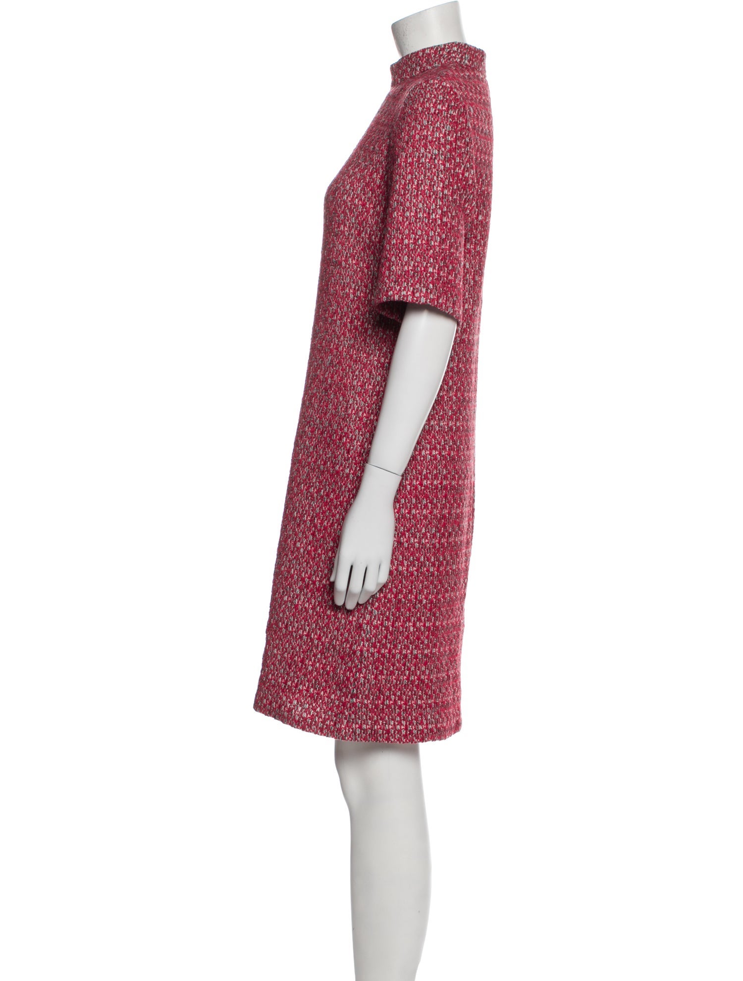 St. John Wool Knee-Length Dress
