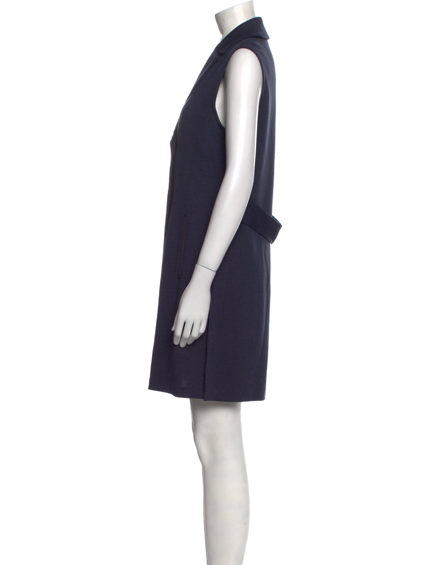 St. John Wool Knee-Length Dress