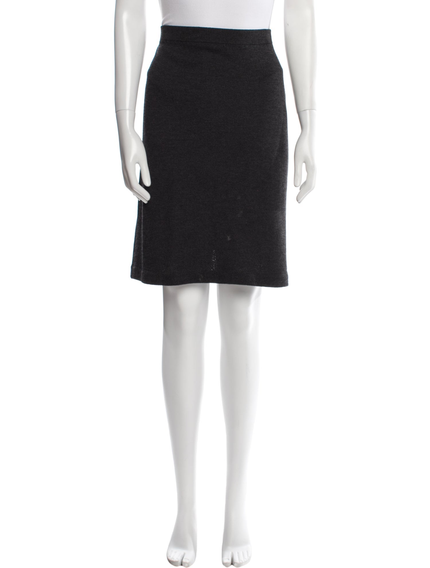 St. John Wool Knee-Length Skirt