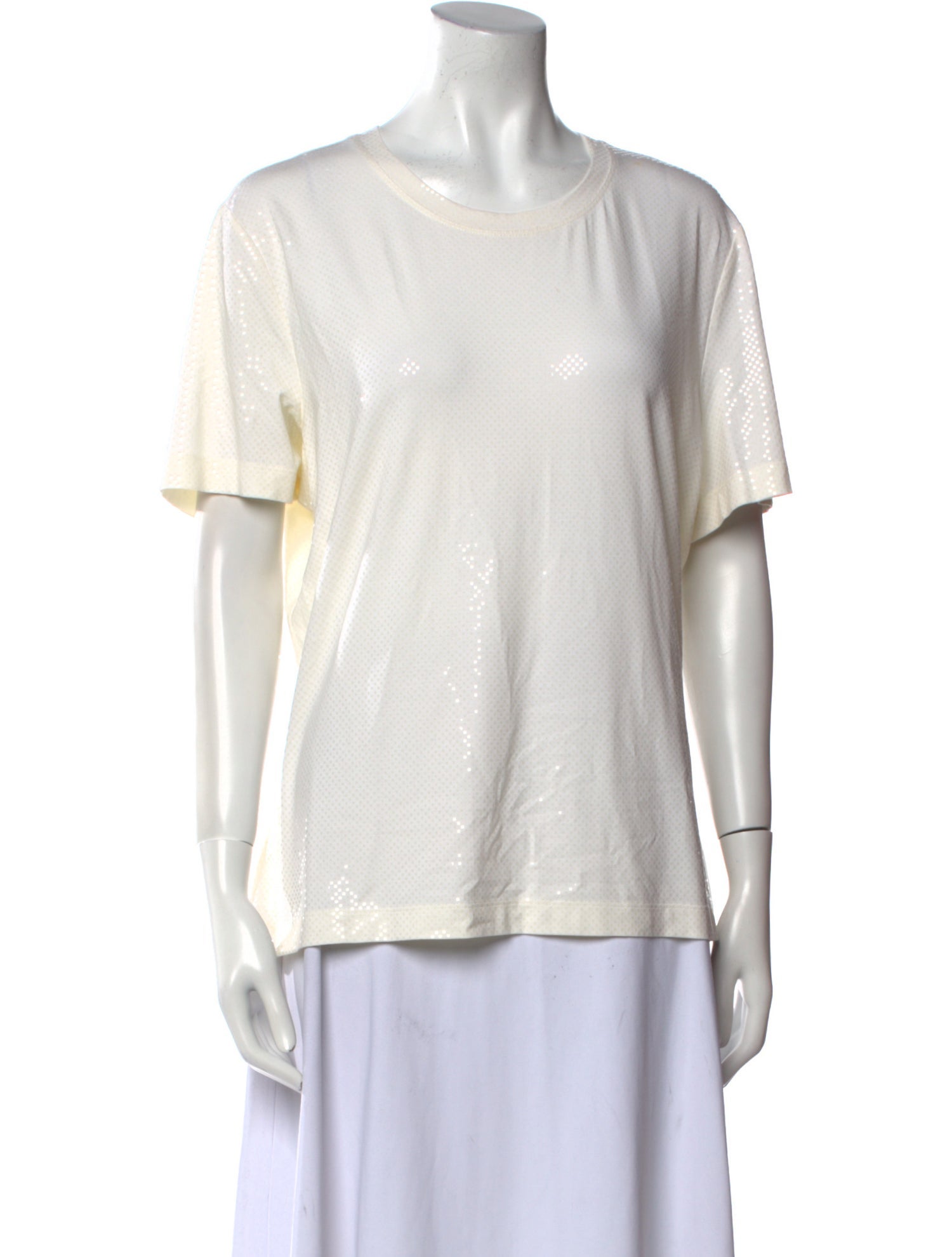 St. John Crew Neck Short Sleeve T-Shirt