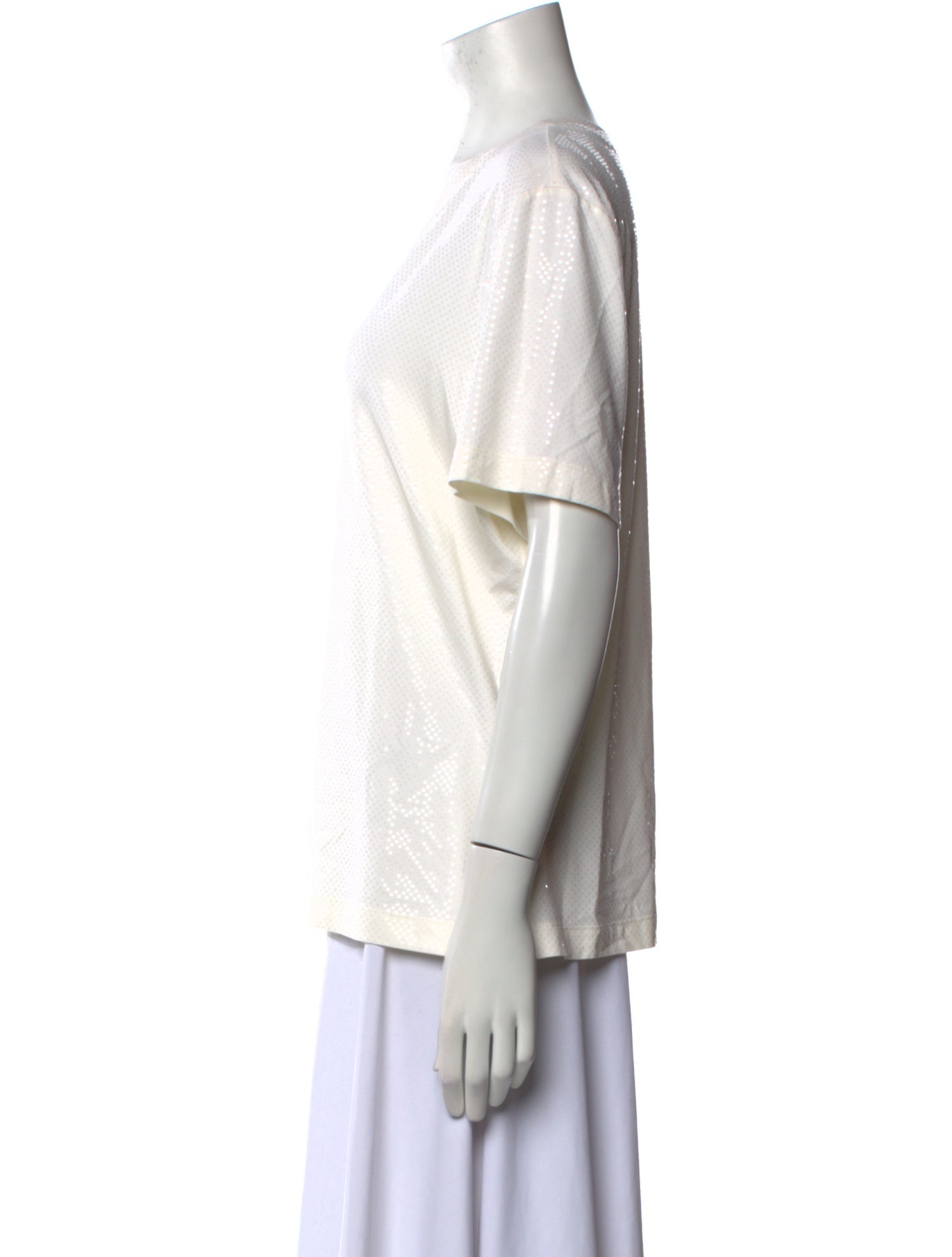 St. John Crew Neck Short Sleeve T-Shirt