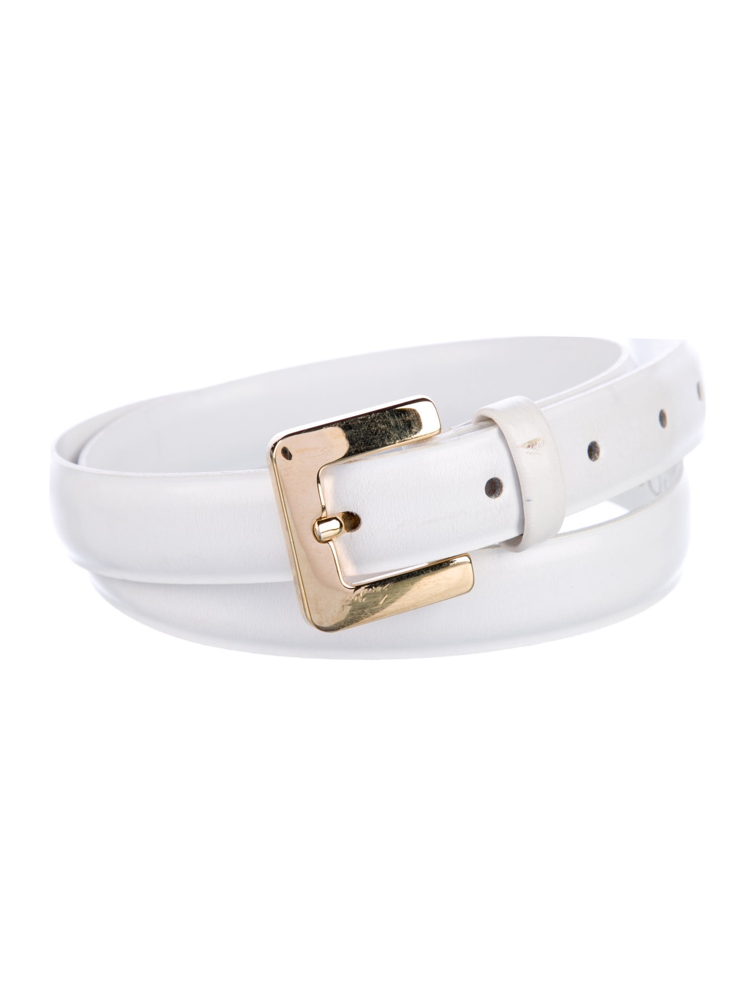 St. John Skinny Leather Belt