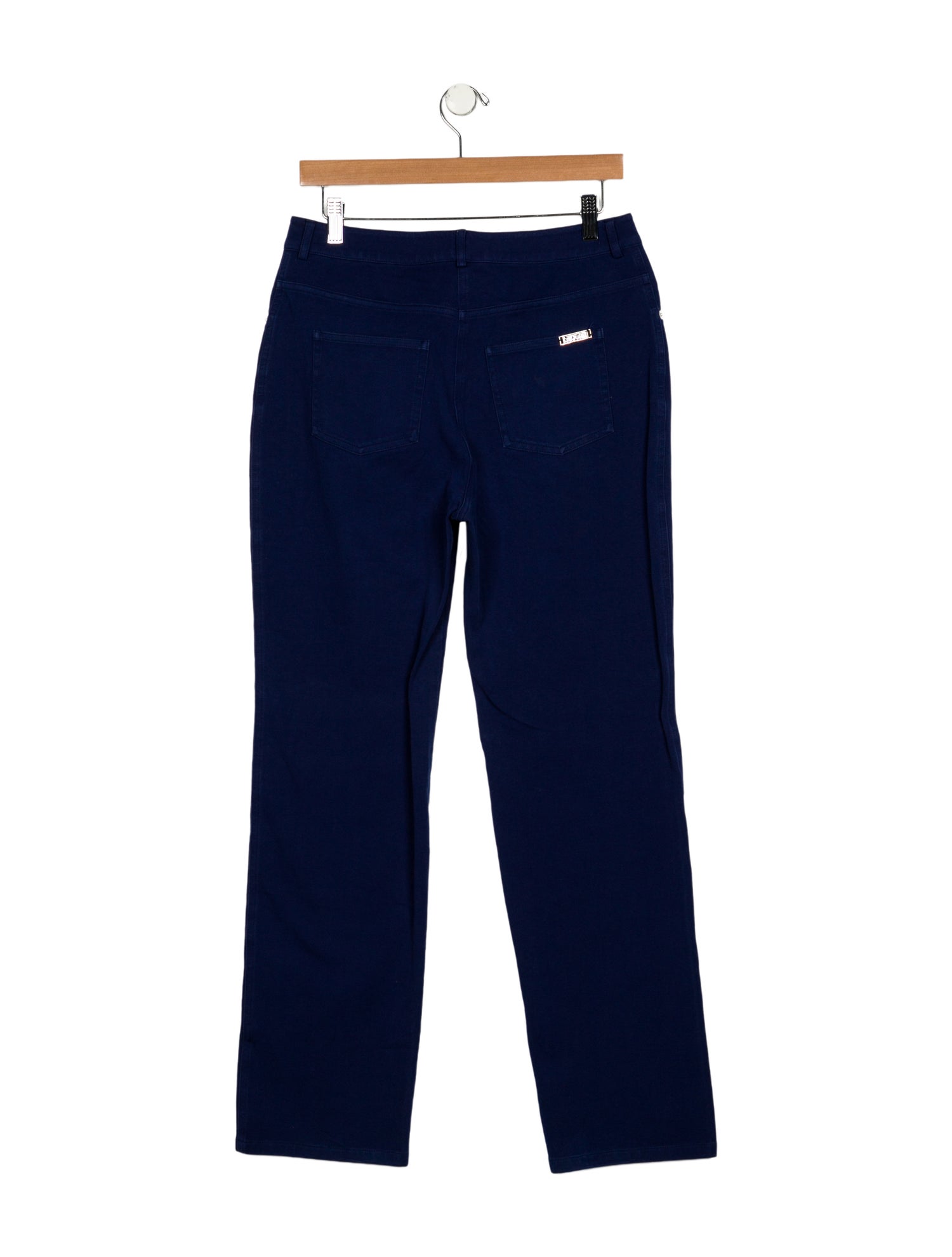 St. John Mid-Rise Straight Leg Jeans