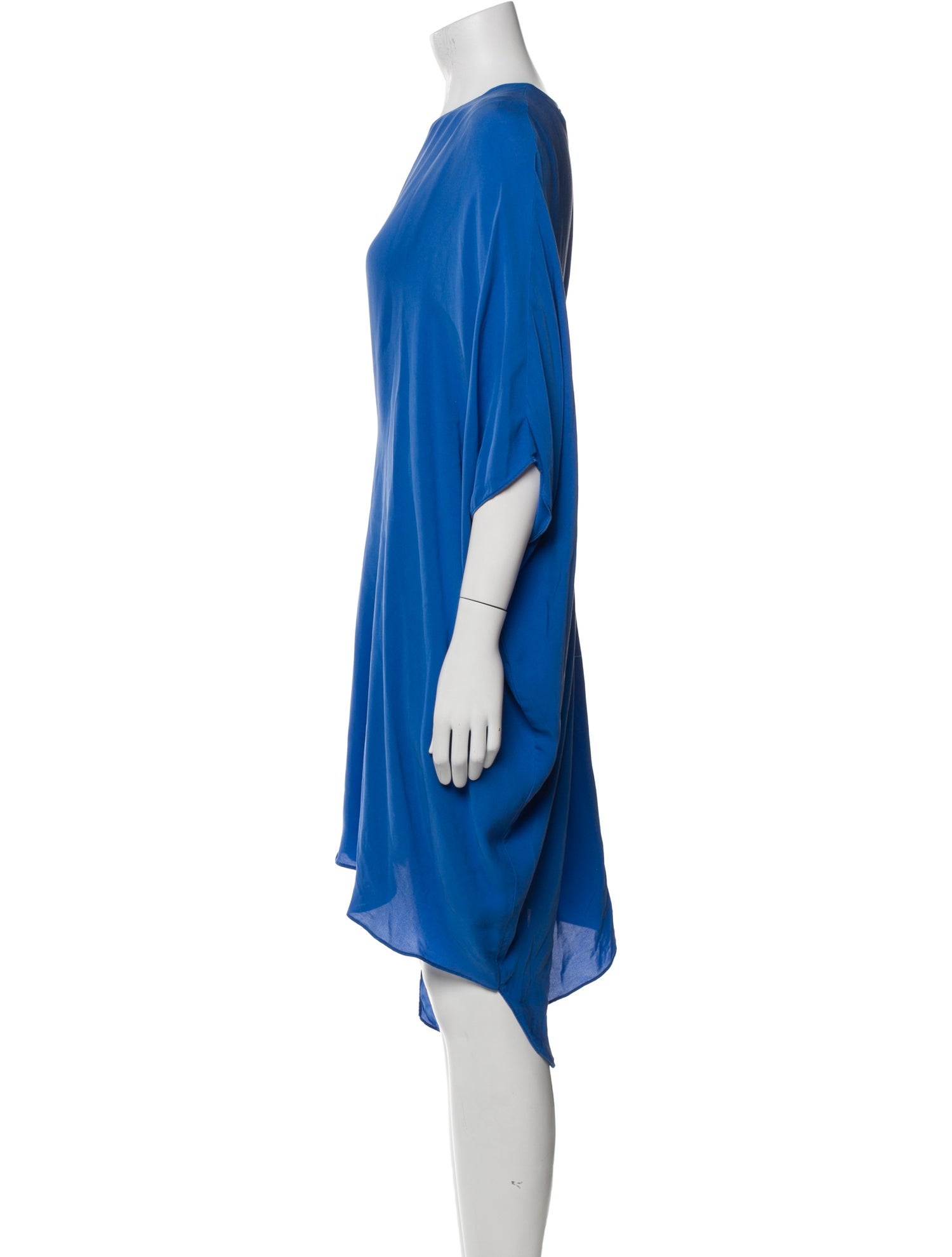 St. John Silk Knee-Length Dress