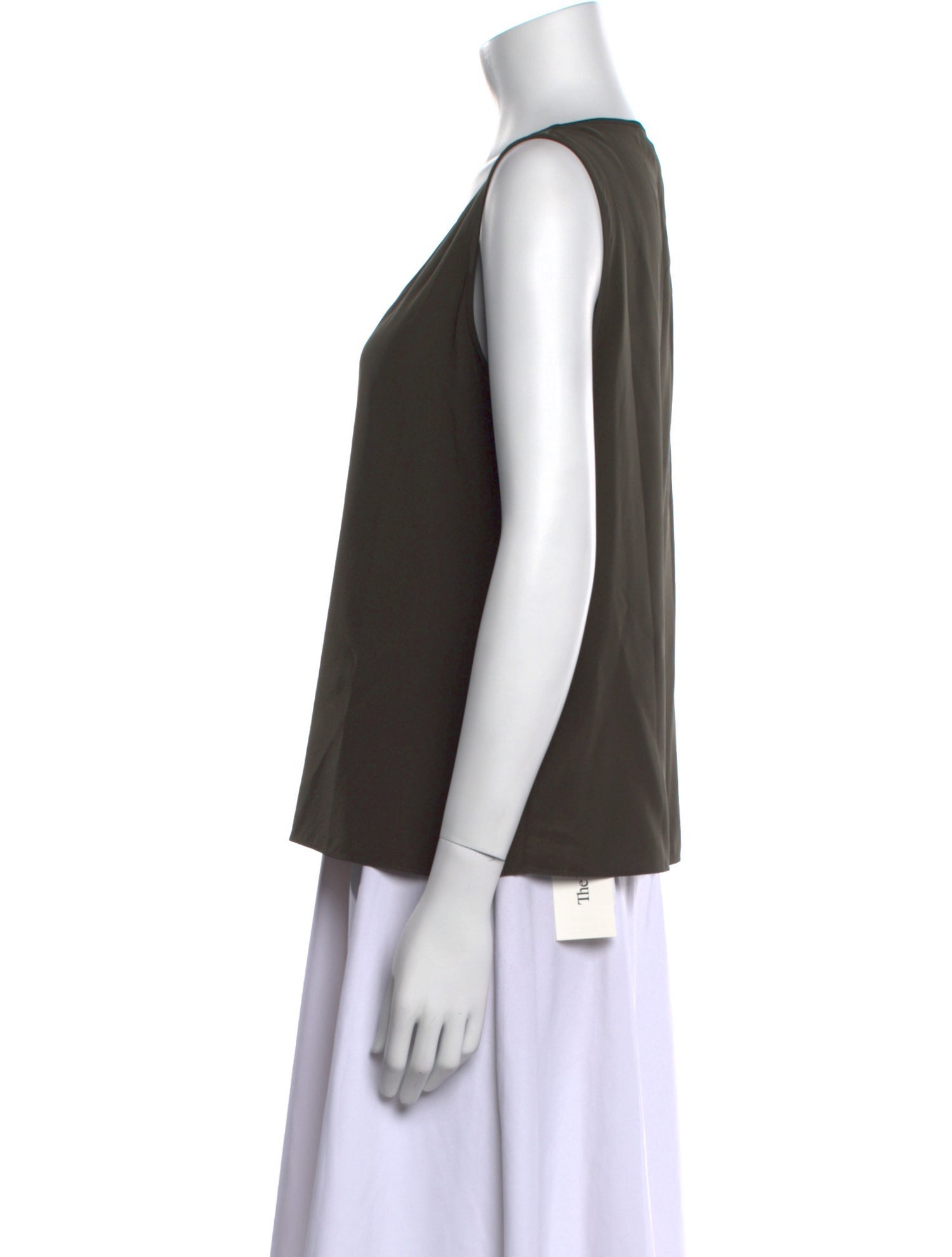 St. John Silk Scoop Neck Top w/ Tags