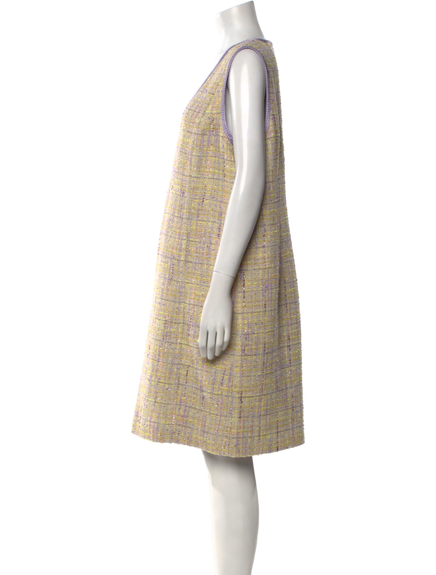 St. John Printed Mini Dress