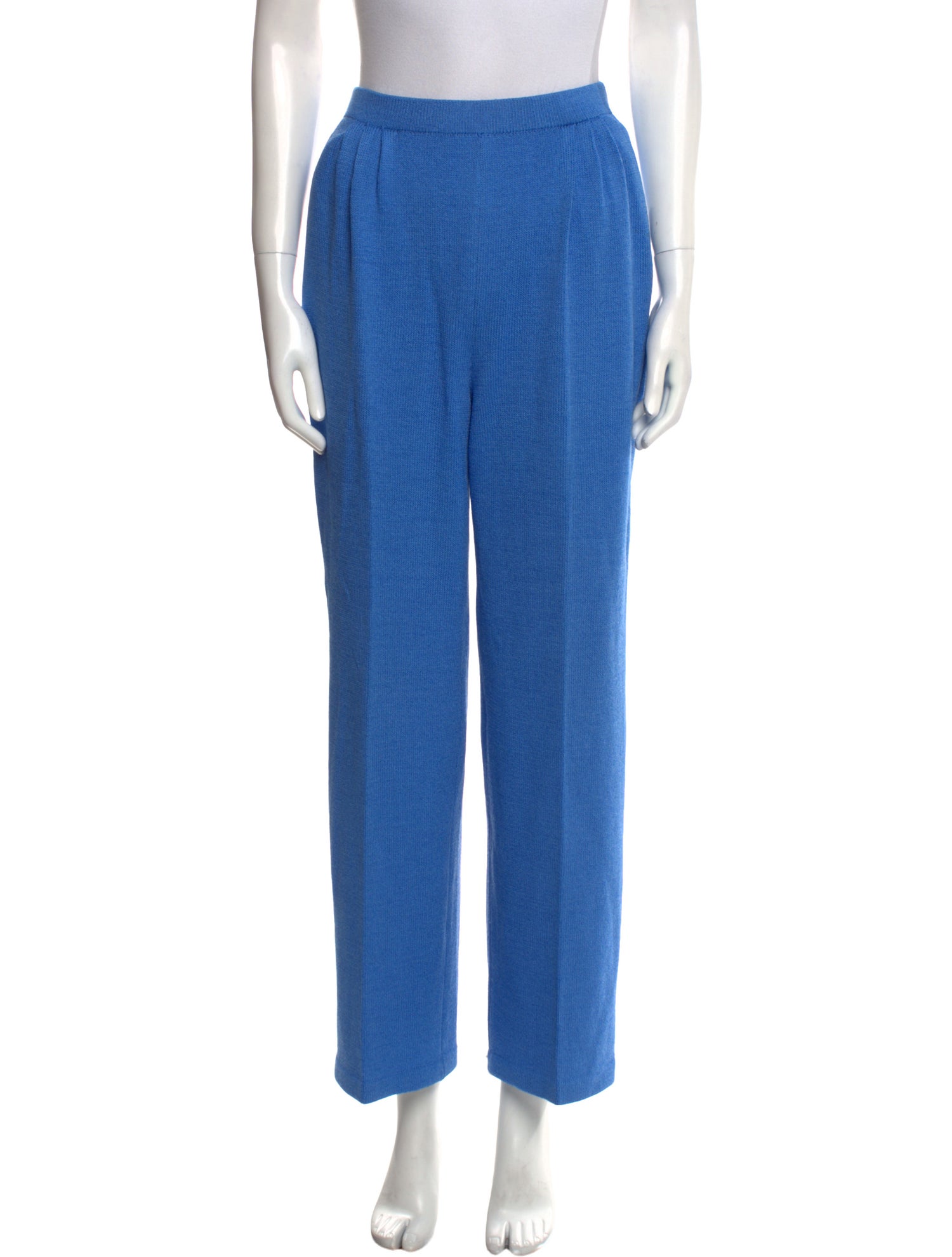 St. John Wool Wide Leg Pants
