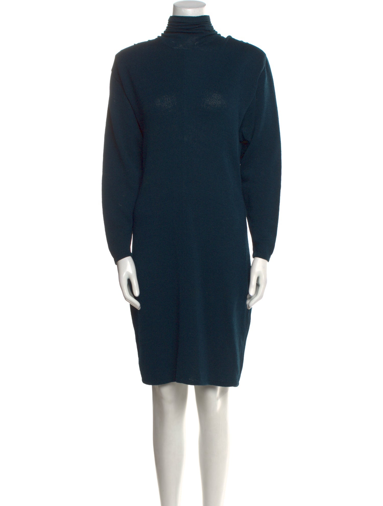 St. John Wool Knee-Length Dress