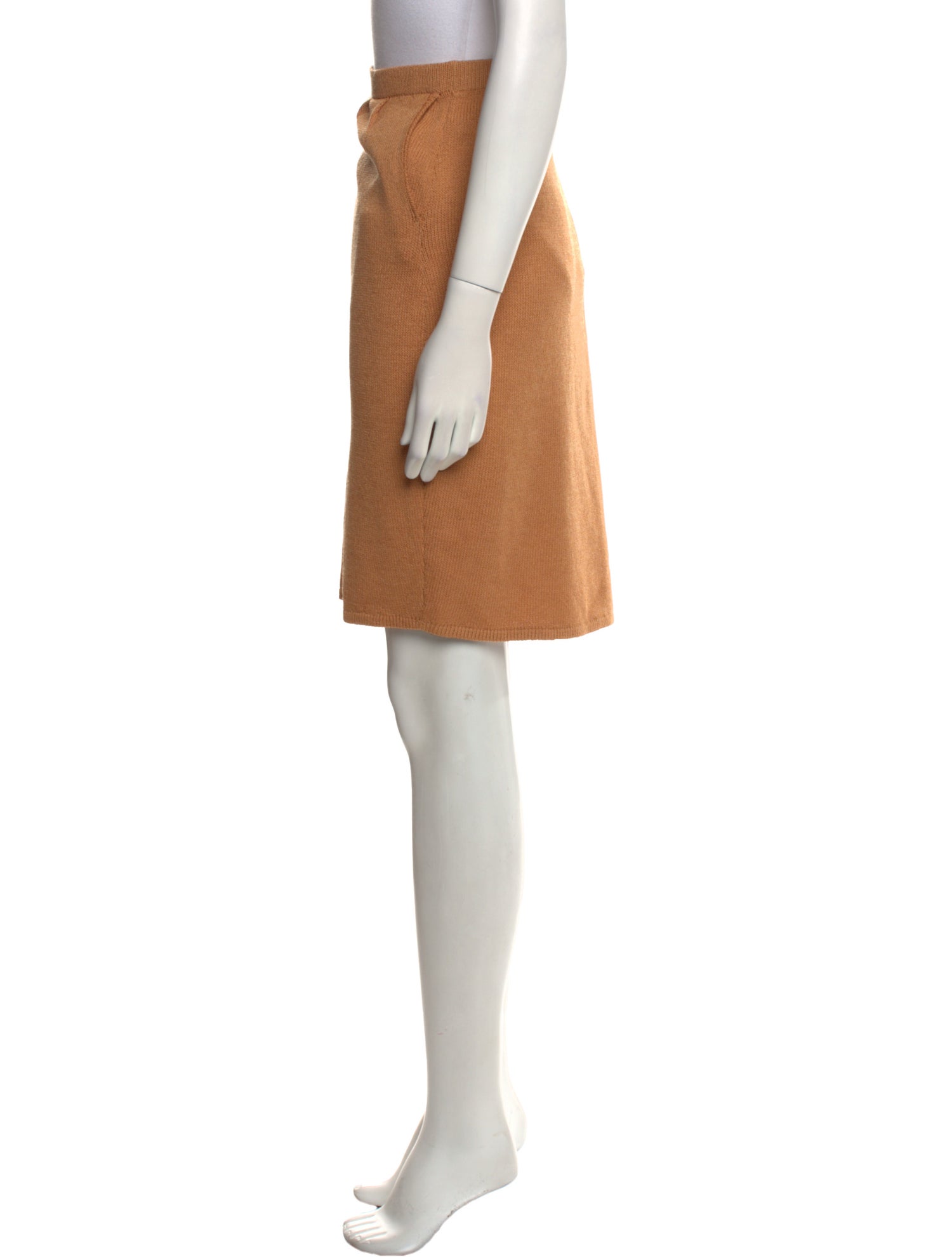 St. John Wool Knee-Length Skirt