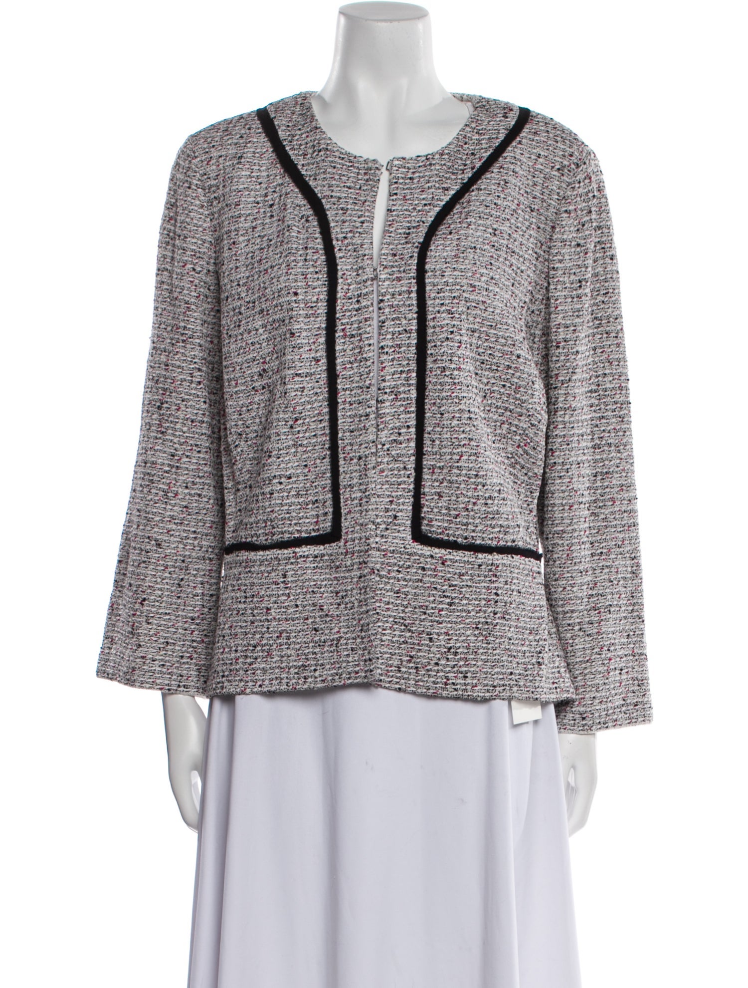 St. John Tweed Pattern Jacket w/ Tags