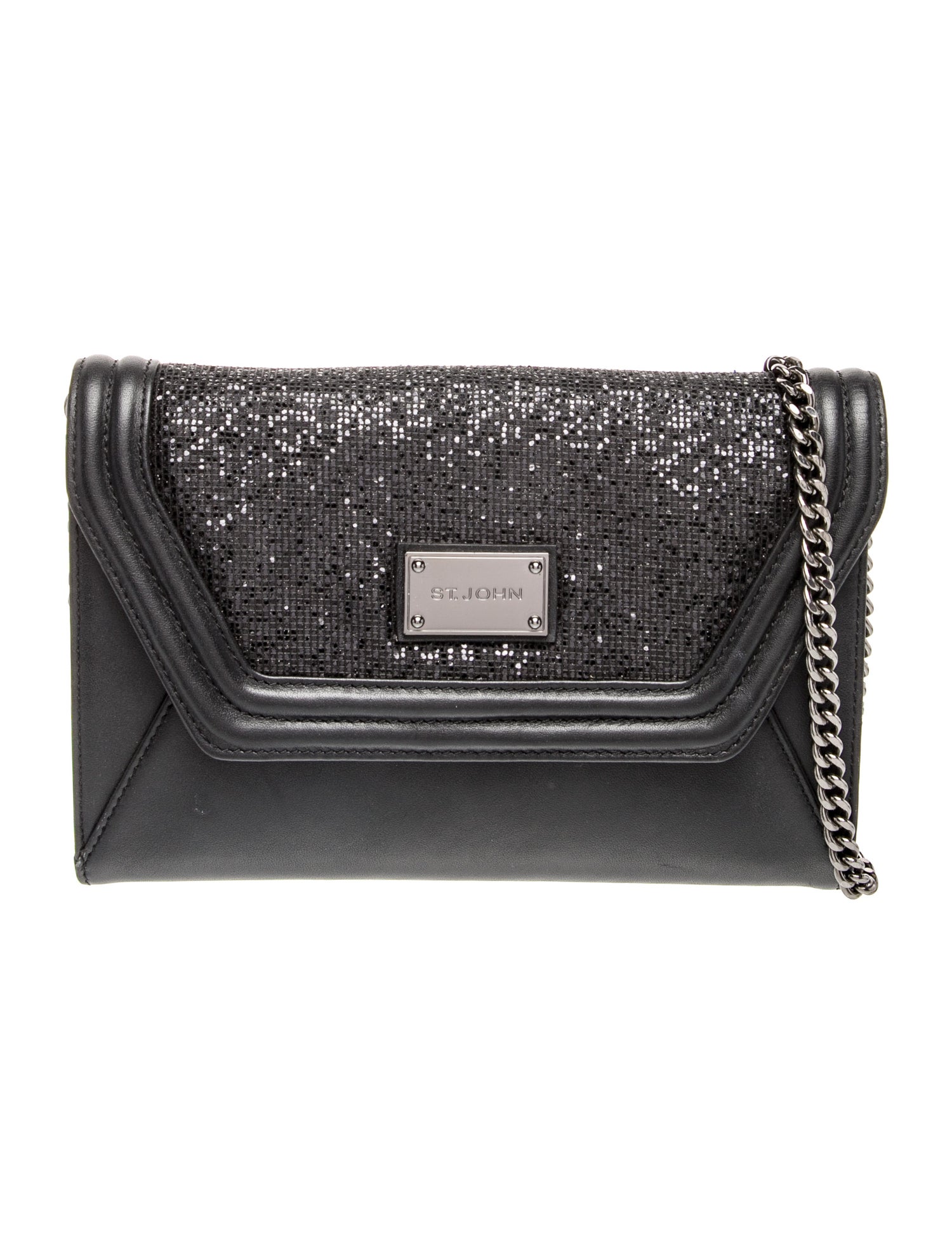 St. John Leather Crossbody Bag