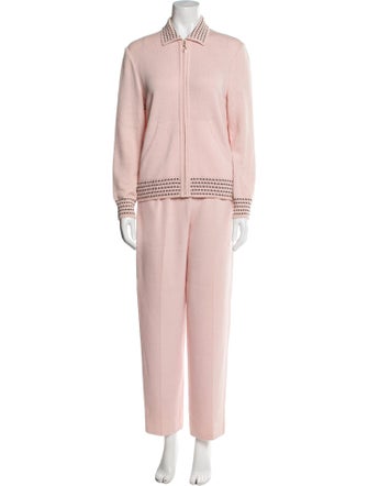 St. John Wool Pant Set