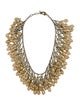 St. John Acrylics Drop Multistrand Necklace