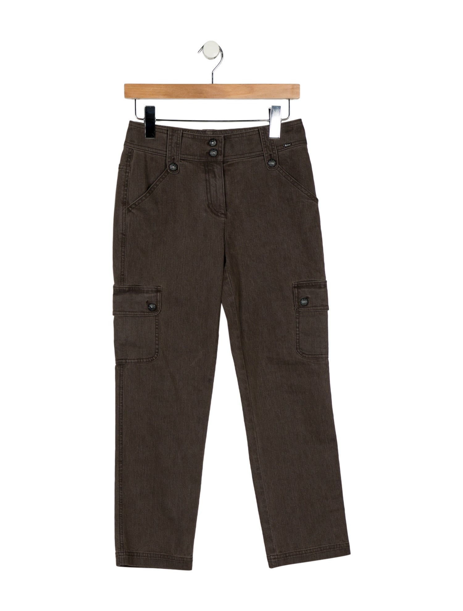 St. John Low-Rise Straight Leg Jeans