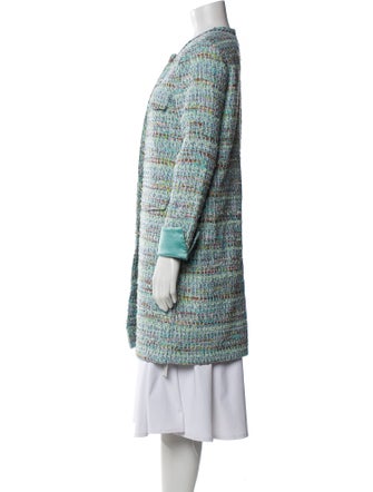 St. John Tweed Pattern Coat