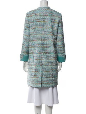 St. John Tweed Pattern Coat