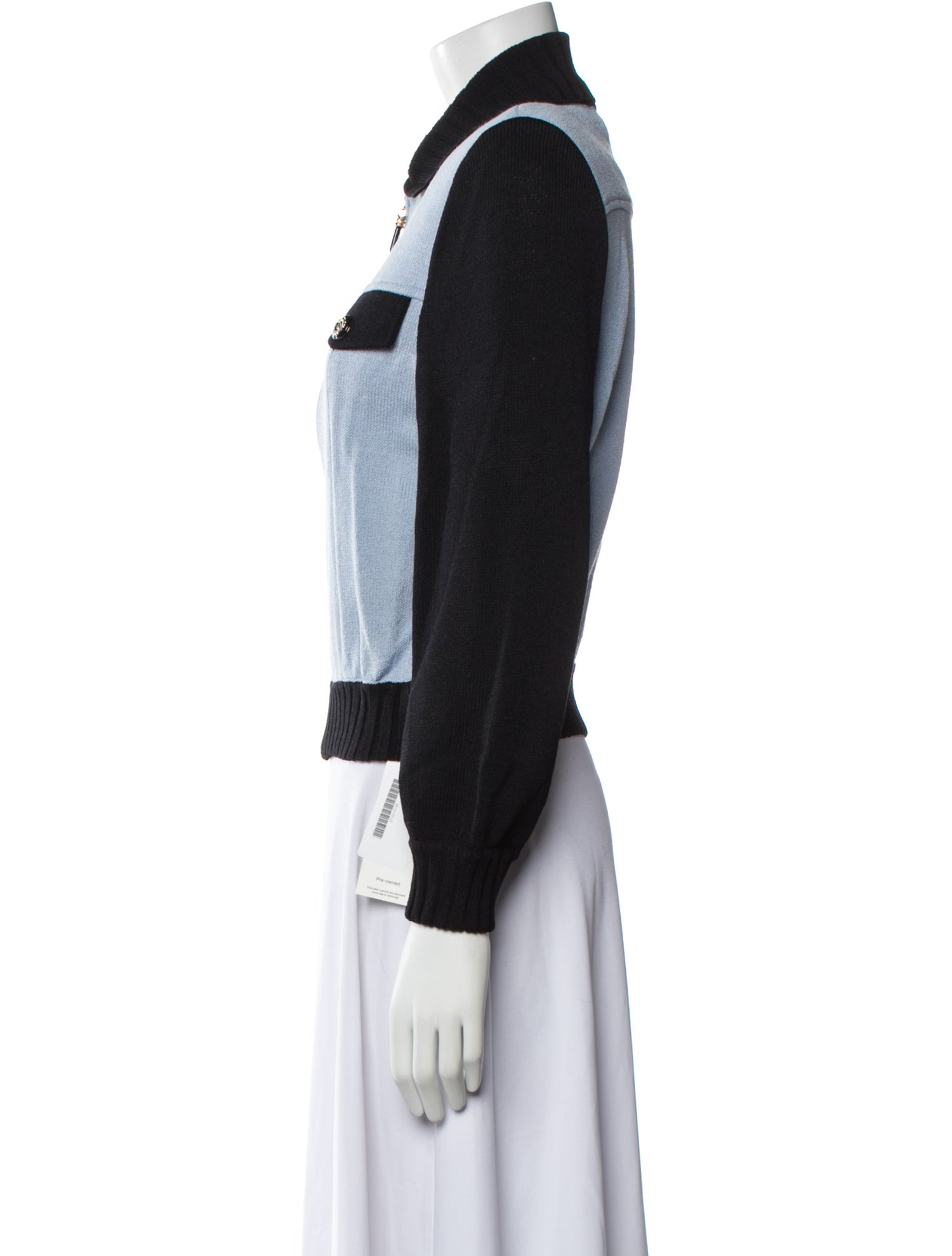 St. John Colorblock Pattern Jacket