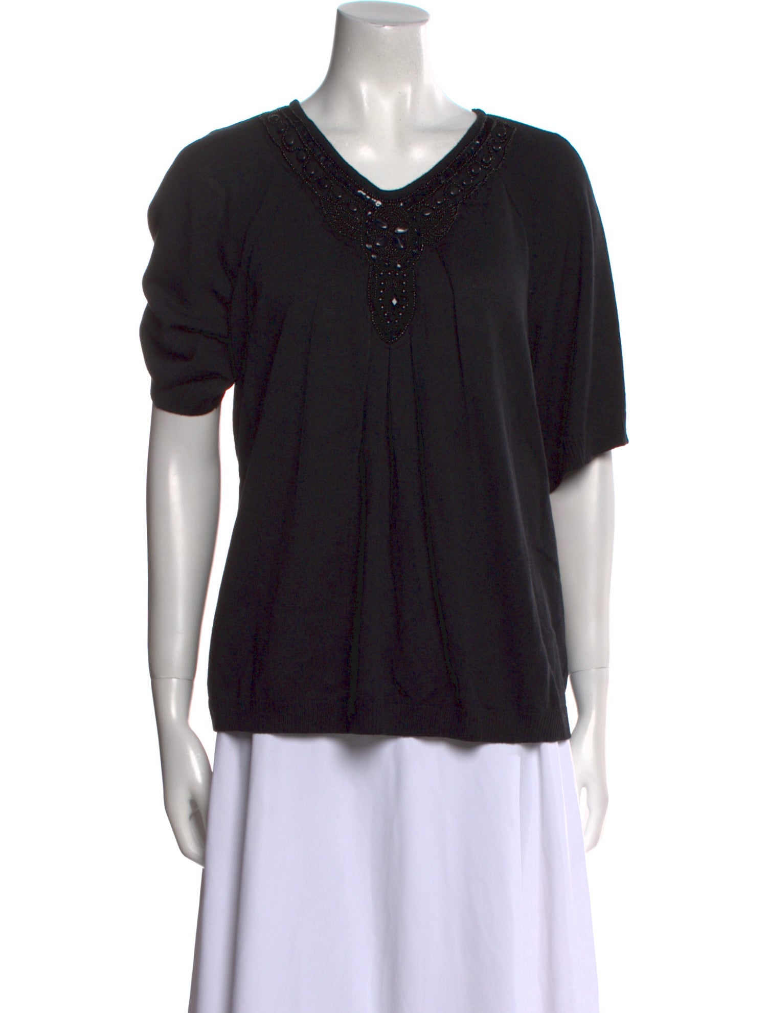 St. John V-Neck Short Sleeve T-Shirt