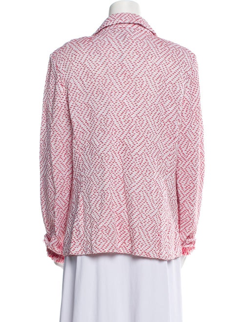 St. John Wool Patterned Blazer