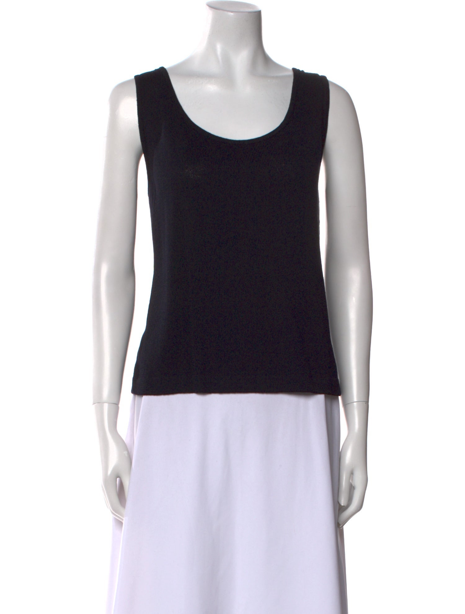 St. John Scoop Neck Sweater