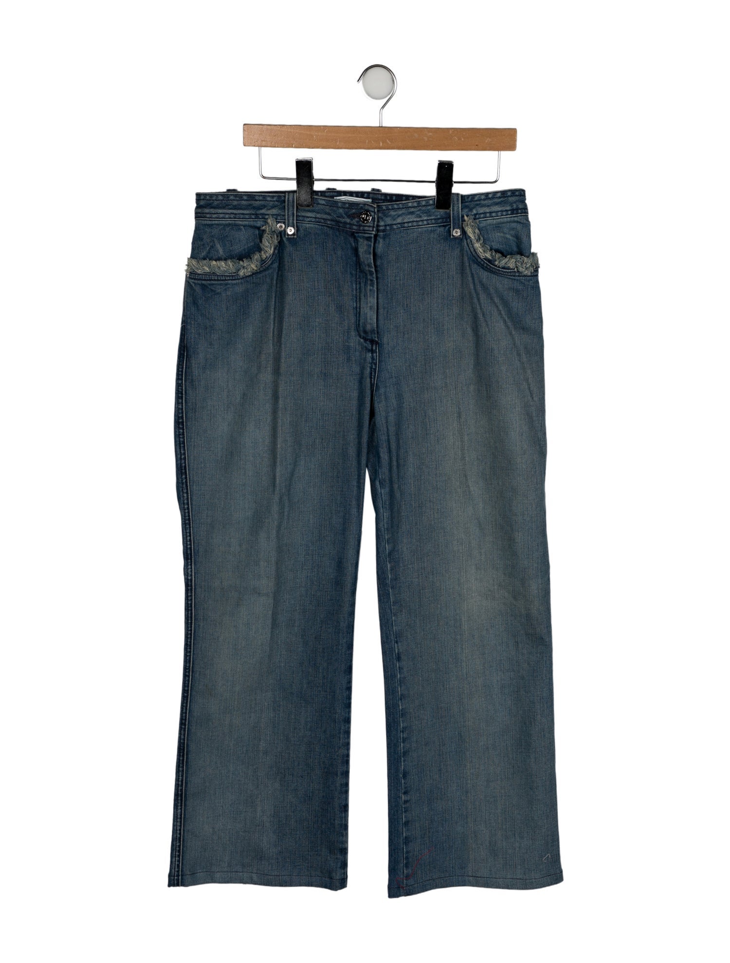 St. John High-Rise Wide Leg Jeans