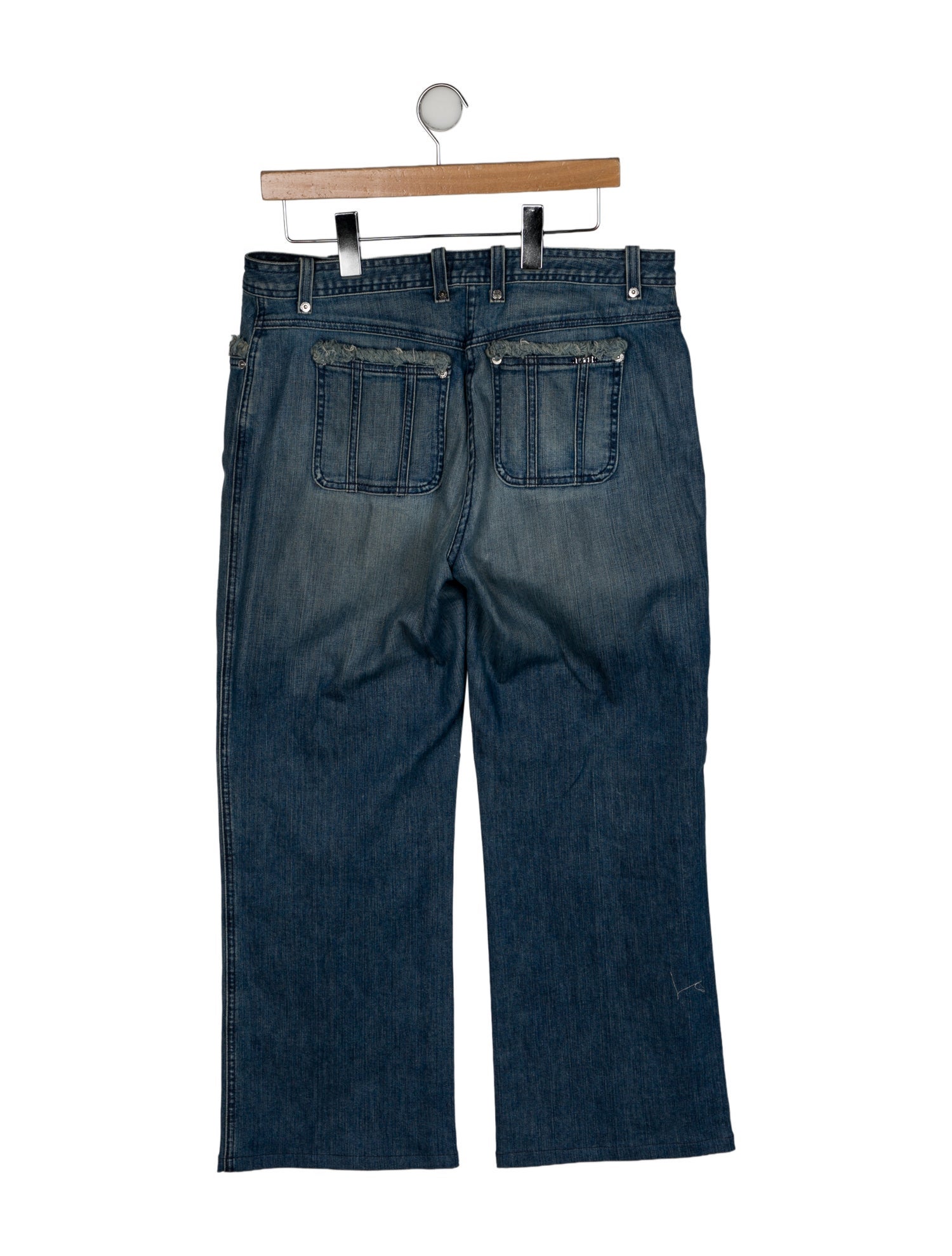 St. John High-Rise Wide Leg Jeans