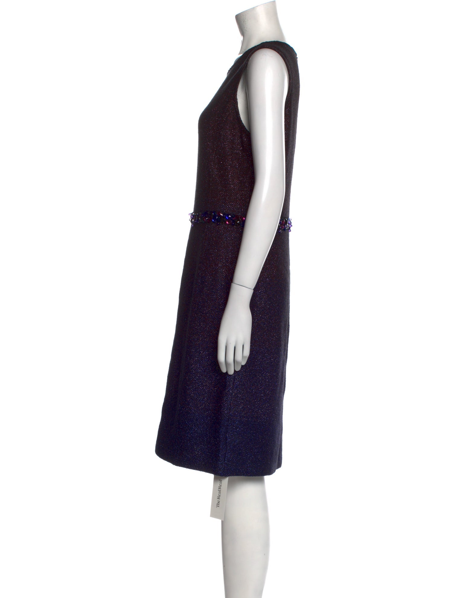 St. John Wool Knee-Length Dress