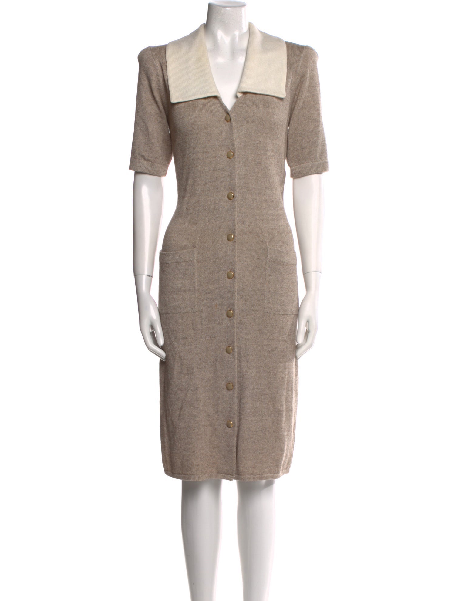 St. John Vintage Midi Length Dress