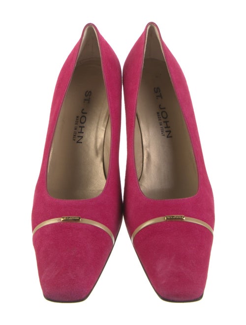 St. John Suede Pumps