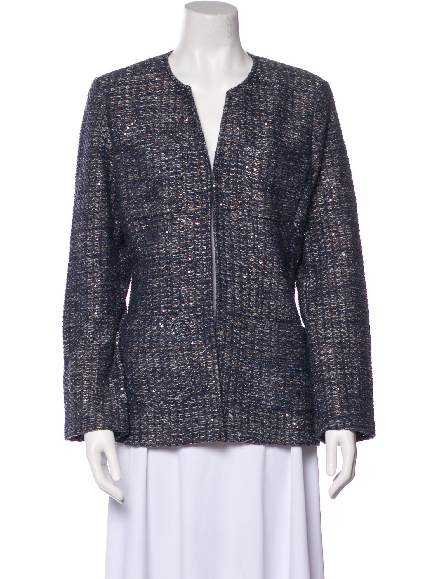 St. John Printed Evening Jacket