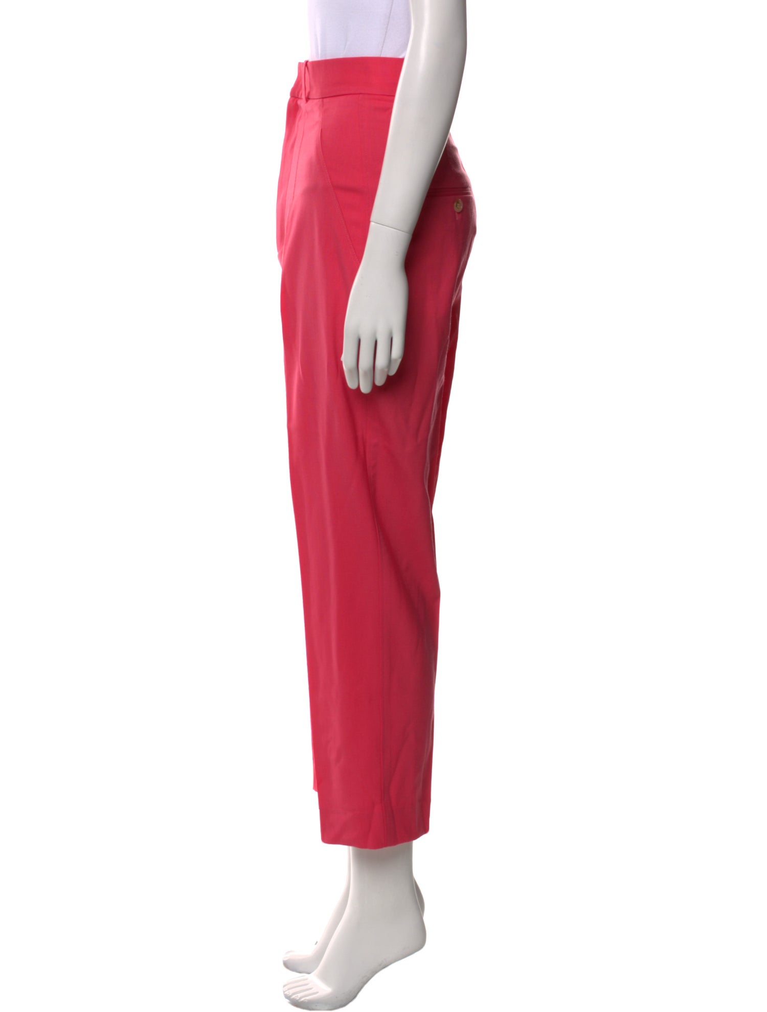 St. John Wool Straight Leg Pants