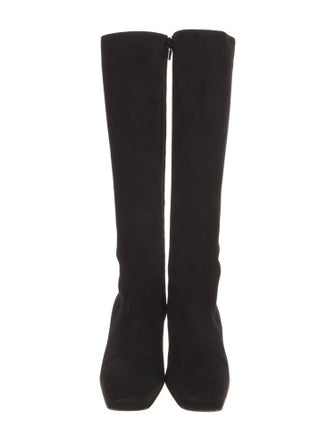 St. John Suede Riding Boots