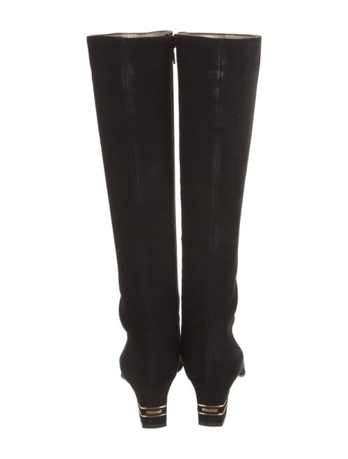 St. John Suede Riding Boots