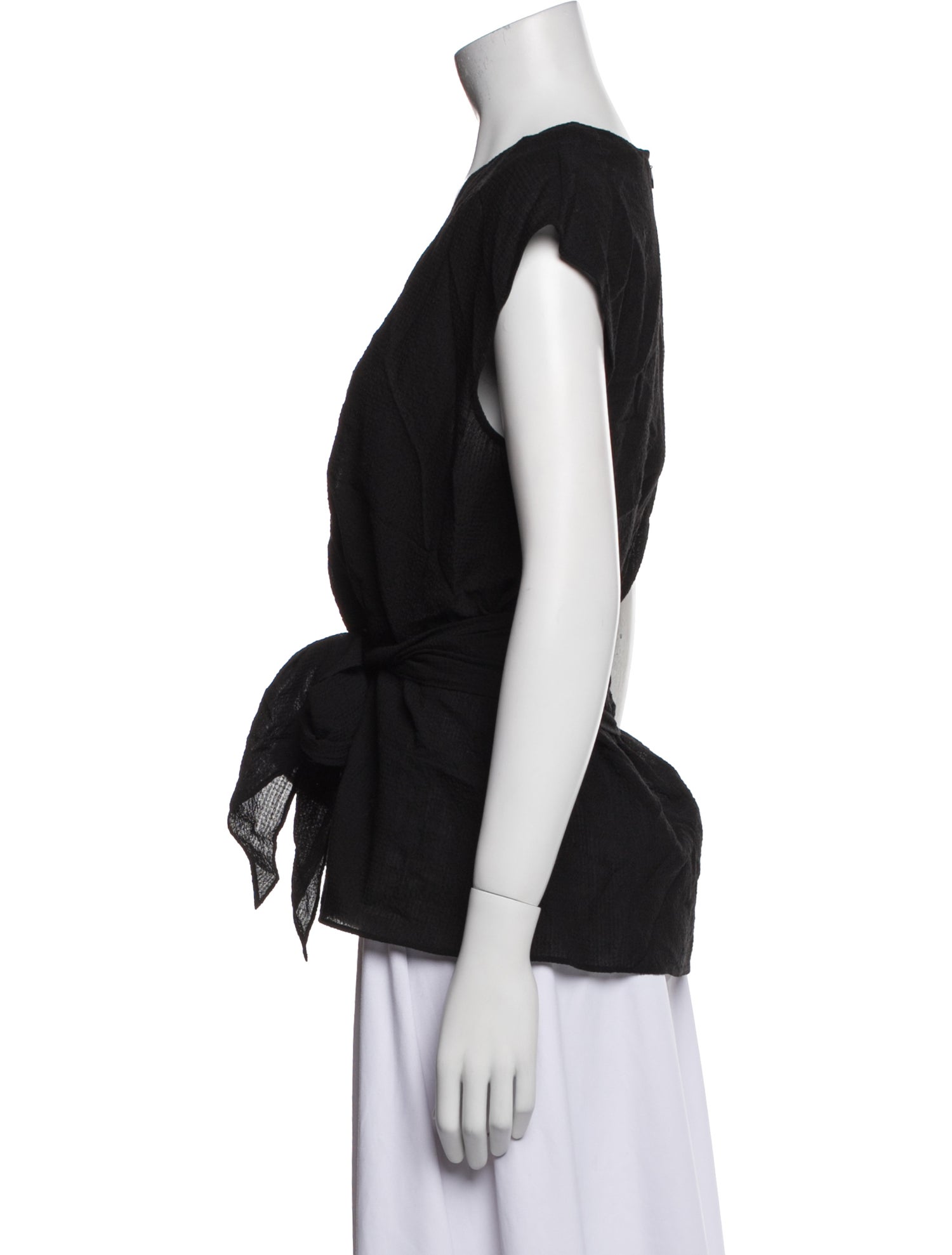 St. John Wool V-Neck Top w/ Tags