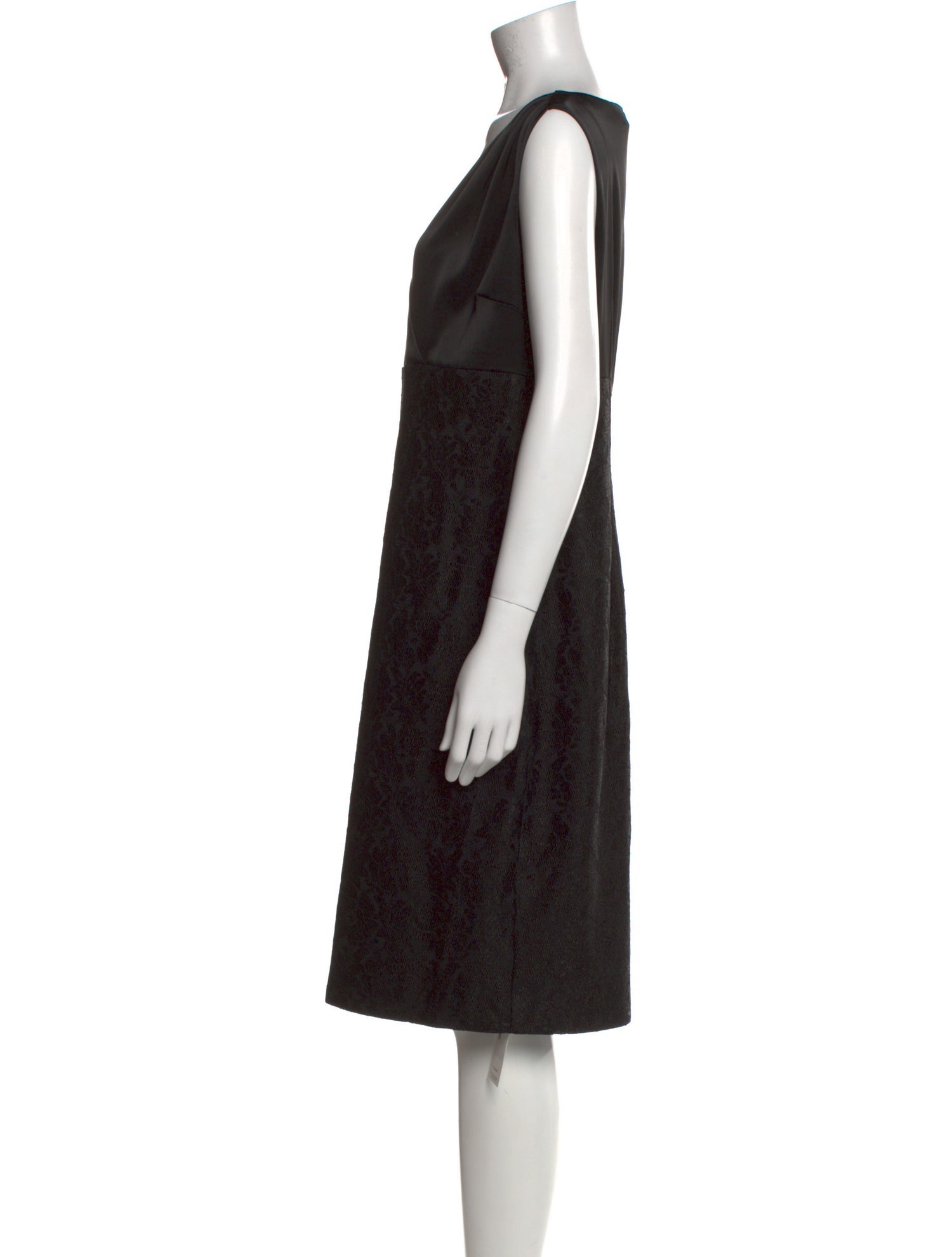 St. John Wool Knee-Length Dress
