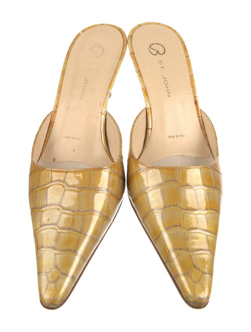 St. John Leather Mules