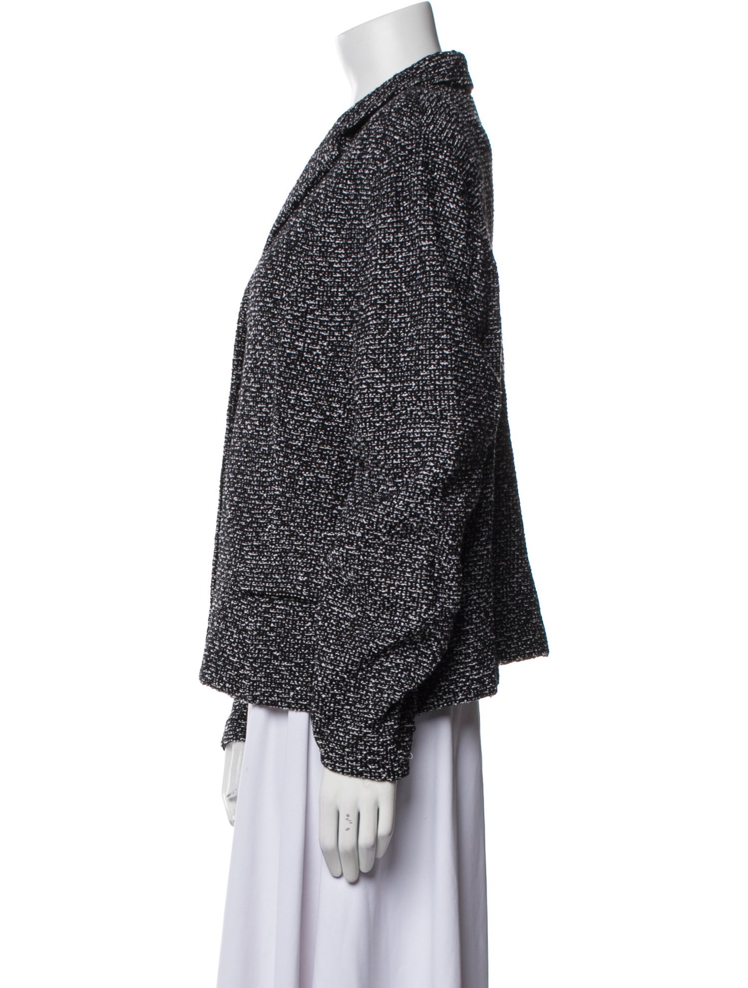 St. John Wool Printed Blazer