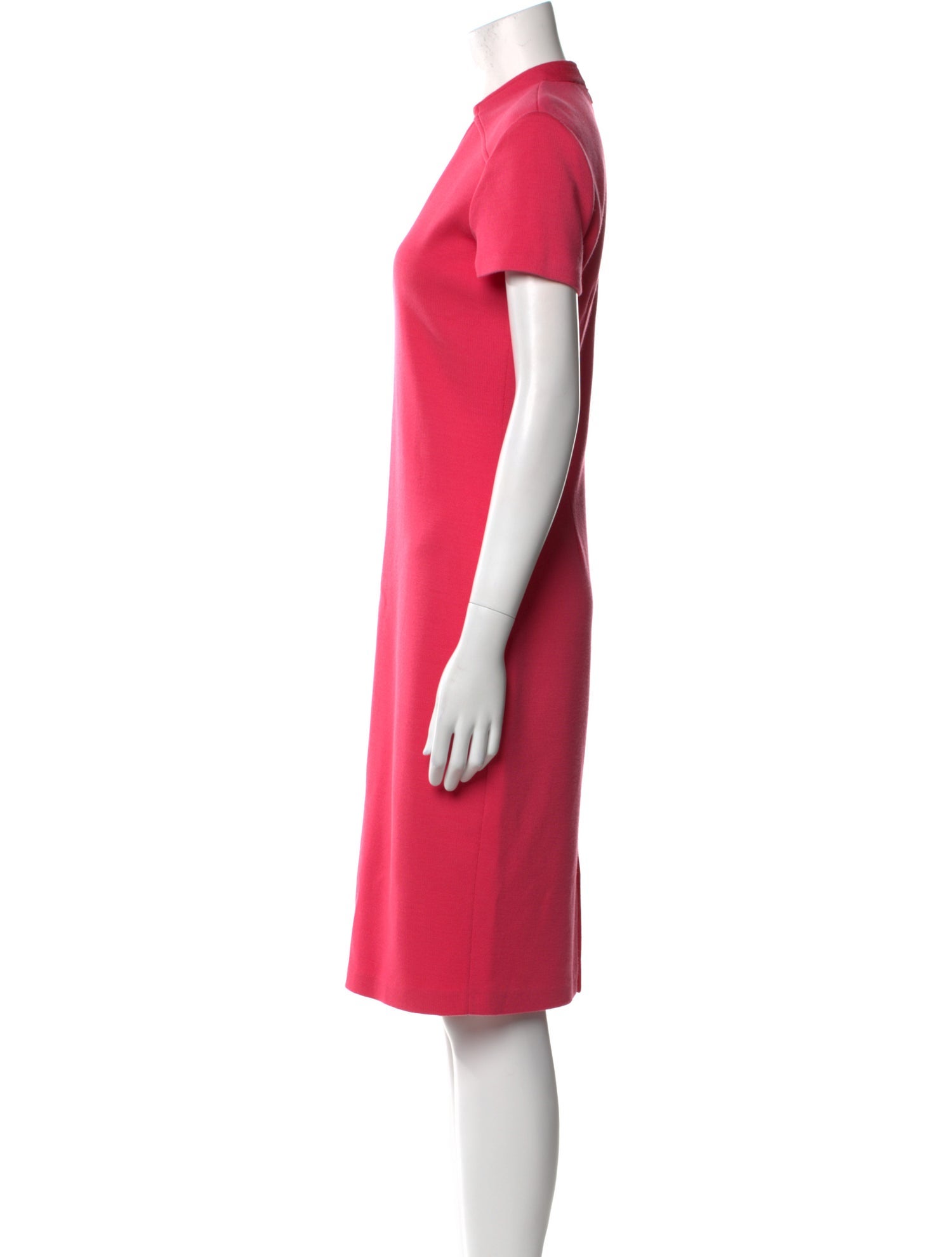 St. John Wool Knee-Length Dress