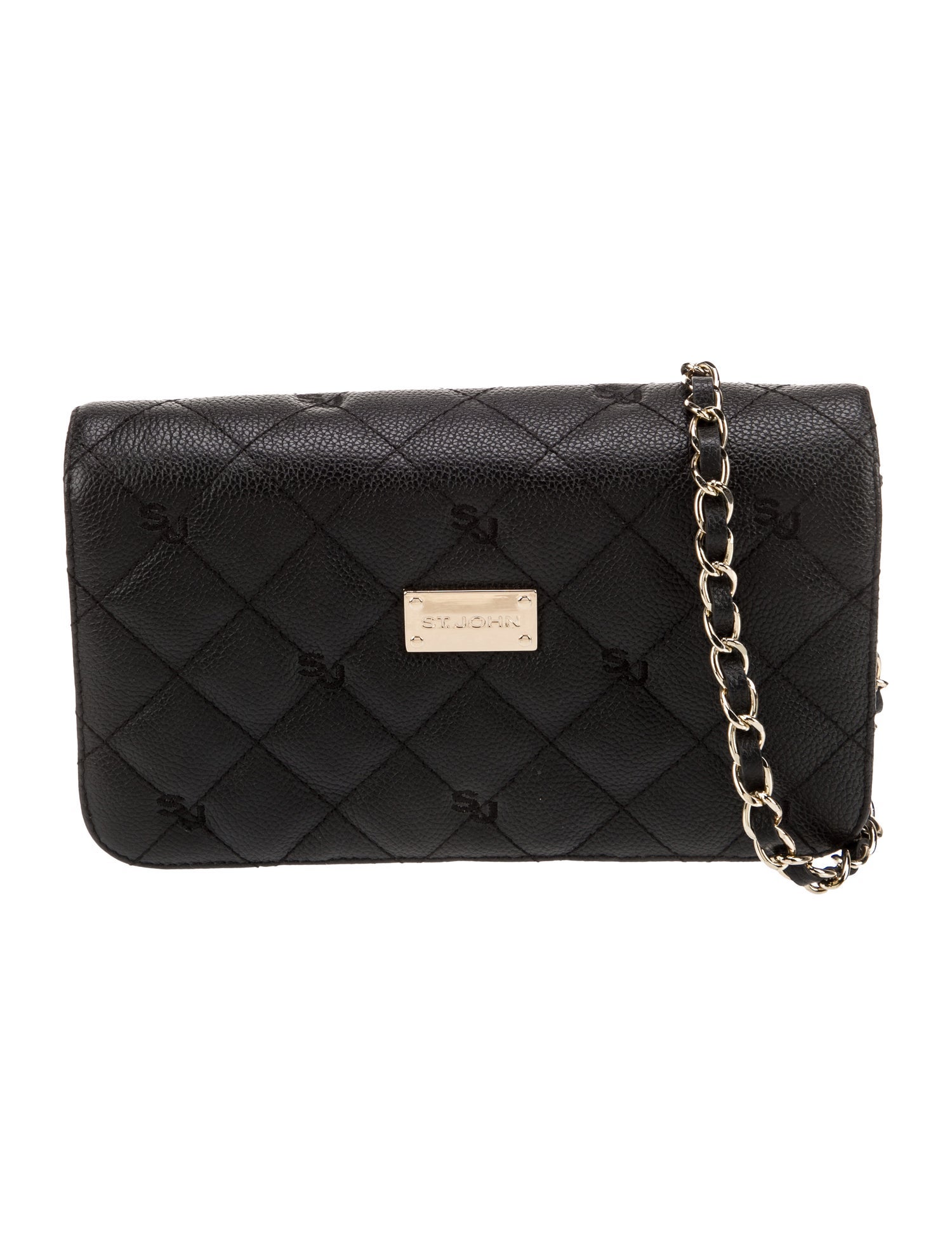 St. John Leather Clutch