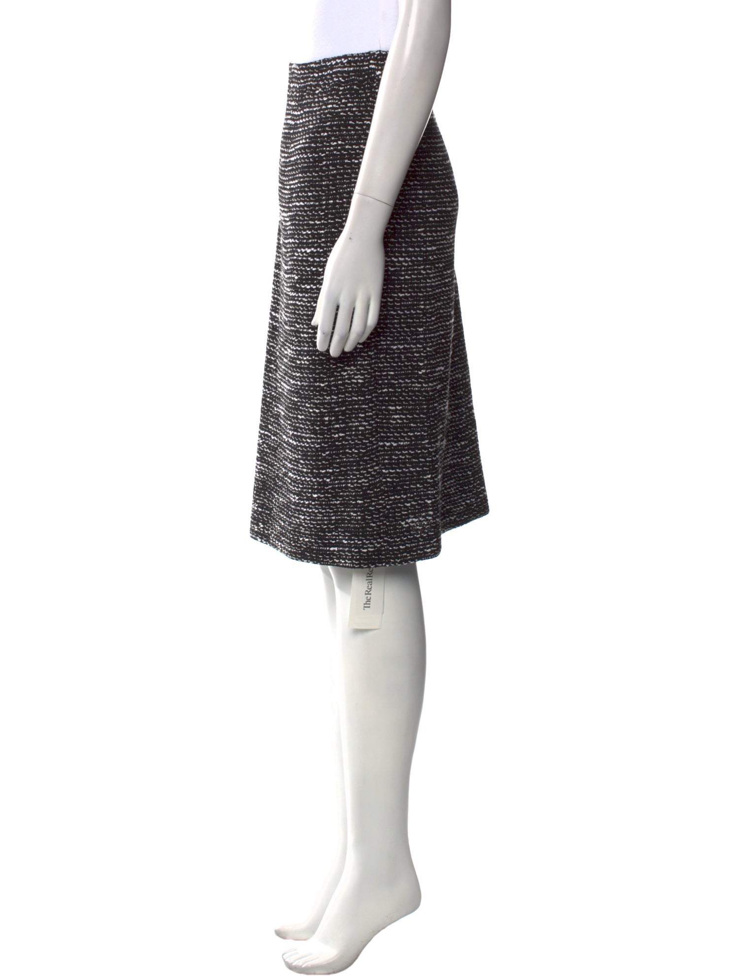St. John Wool Knee-Length Skirt