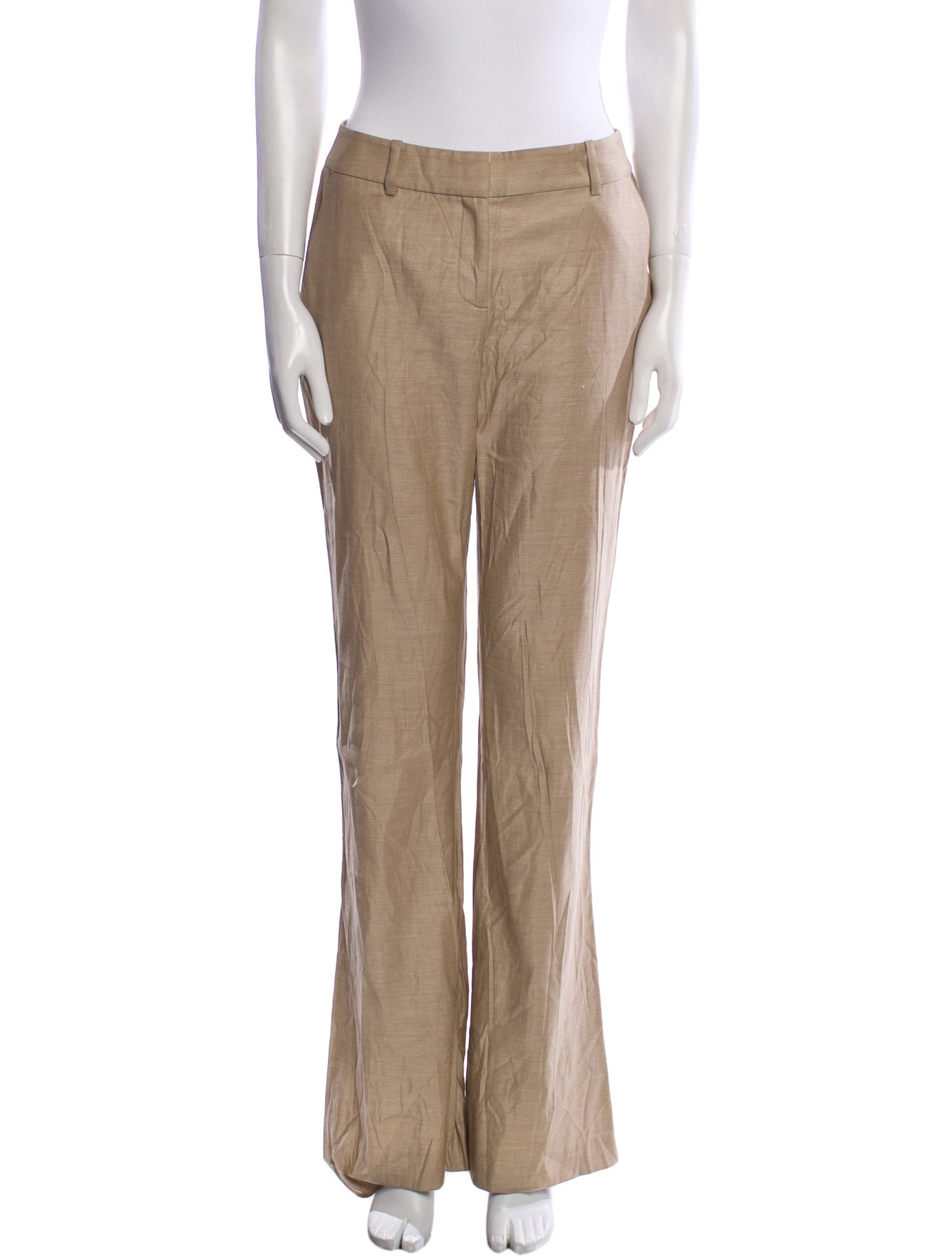 St. John Linen Wide Leg Pants