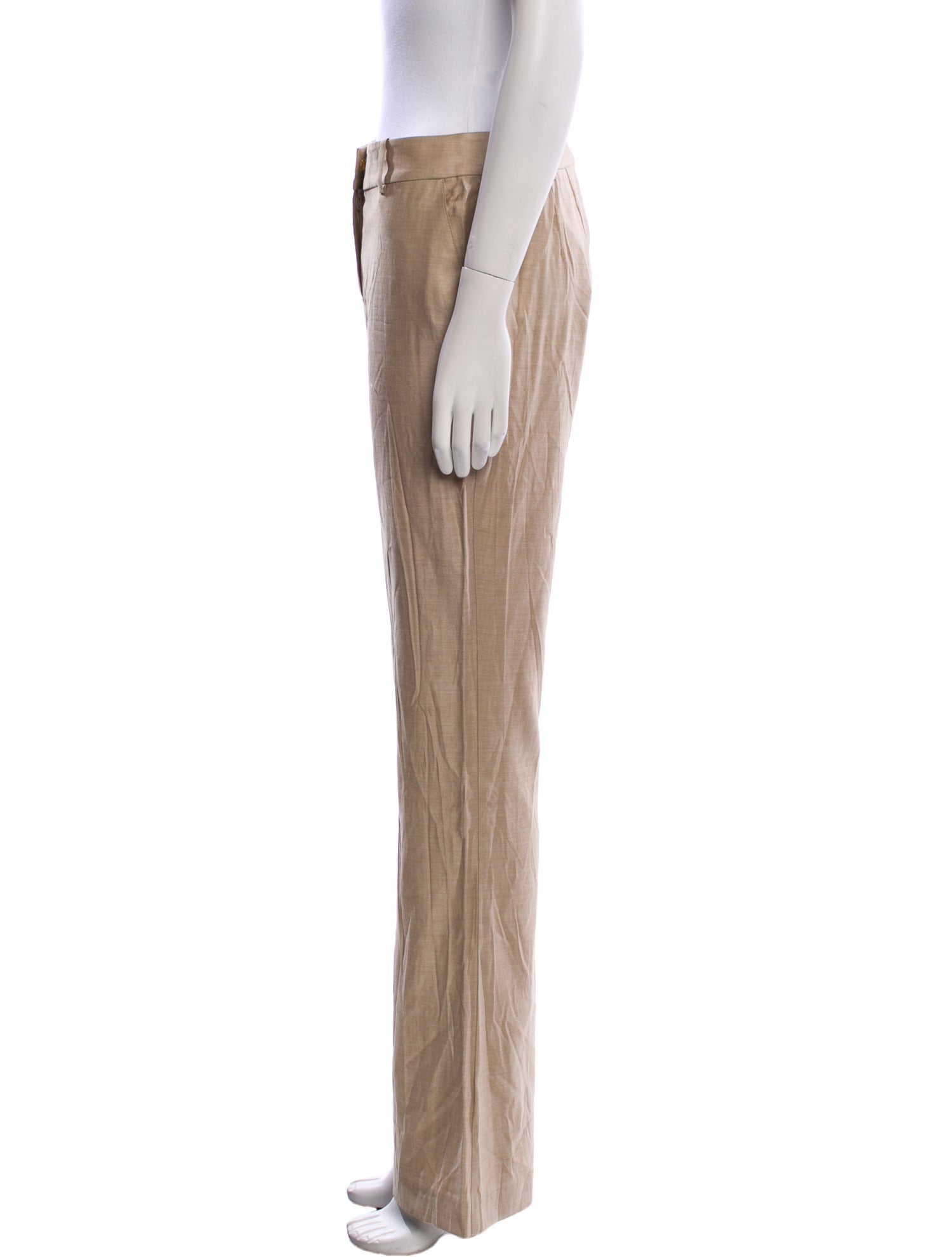 St. John Linen Wide Leg Pants